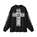 Redeemed Cross - Washed Black Long Sleeve