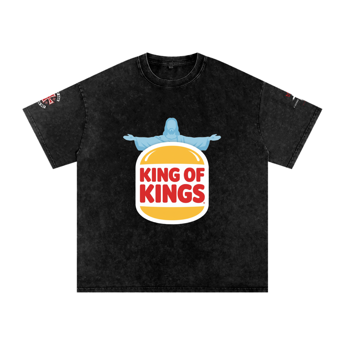 King of Kings - Vintage Black Tee
