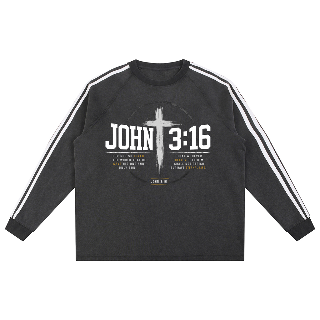 Everlasting Gift - Washed Black Long Sleeve