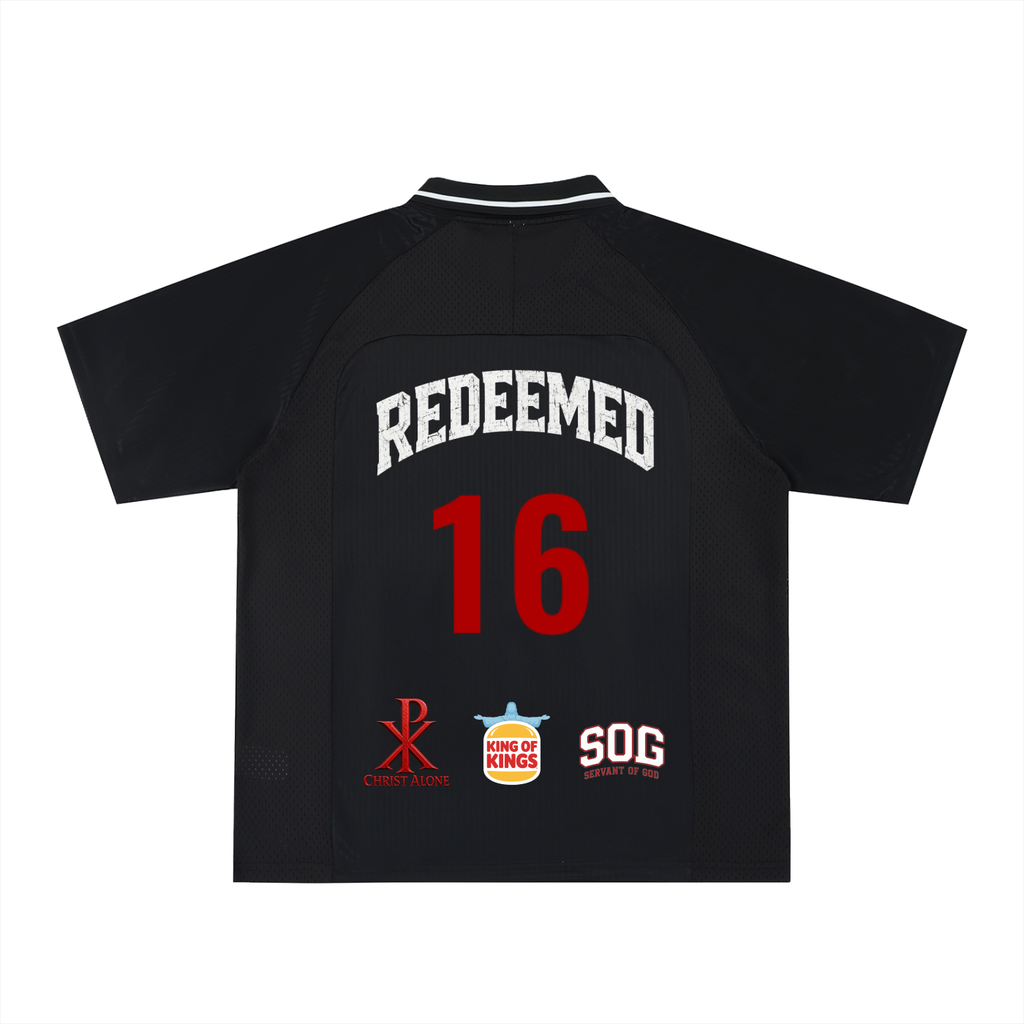 Redeemed FC - Black Match Jersey
