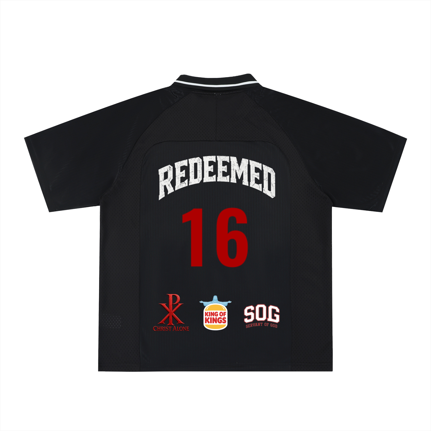 Redeemed FC - Black Match Jersey