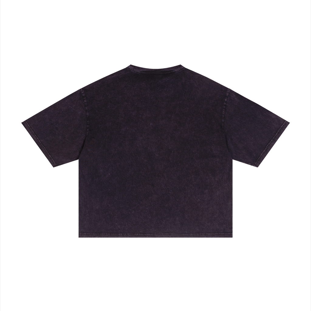 Christ Alone - Vintage Brown Cropped Tee