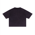 Christ Alone - Vintage Brown Cropped Tee