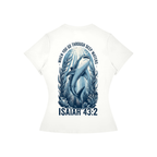 Deep Waters - Sky Blue Fitted Tee