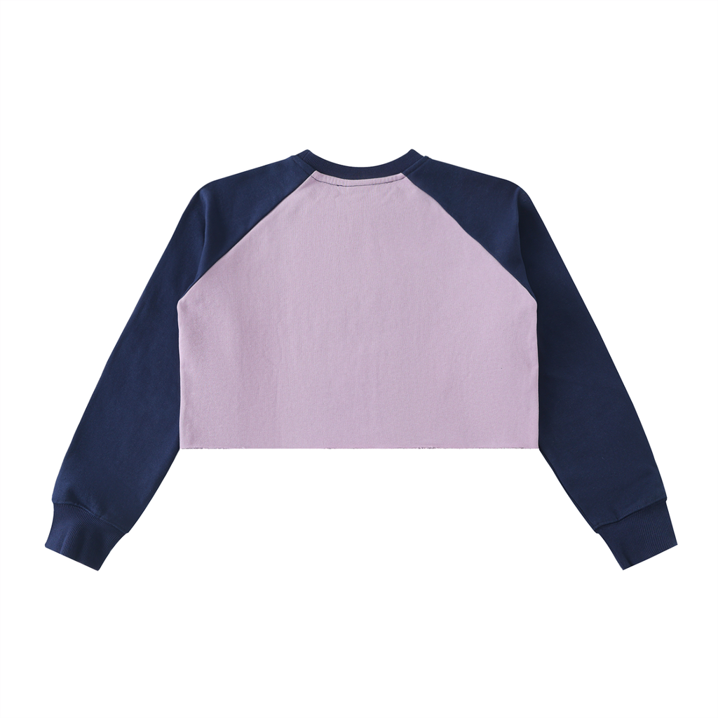 Be The Light - Cropped Raglan Crewneck