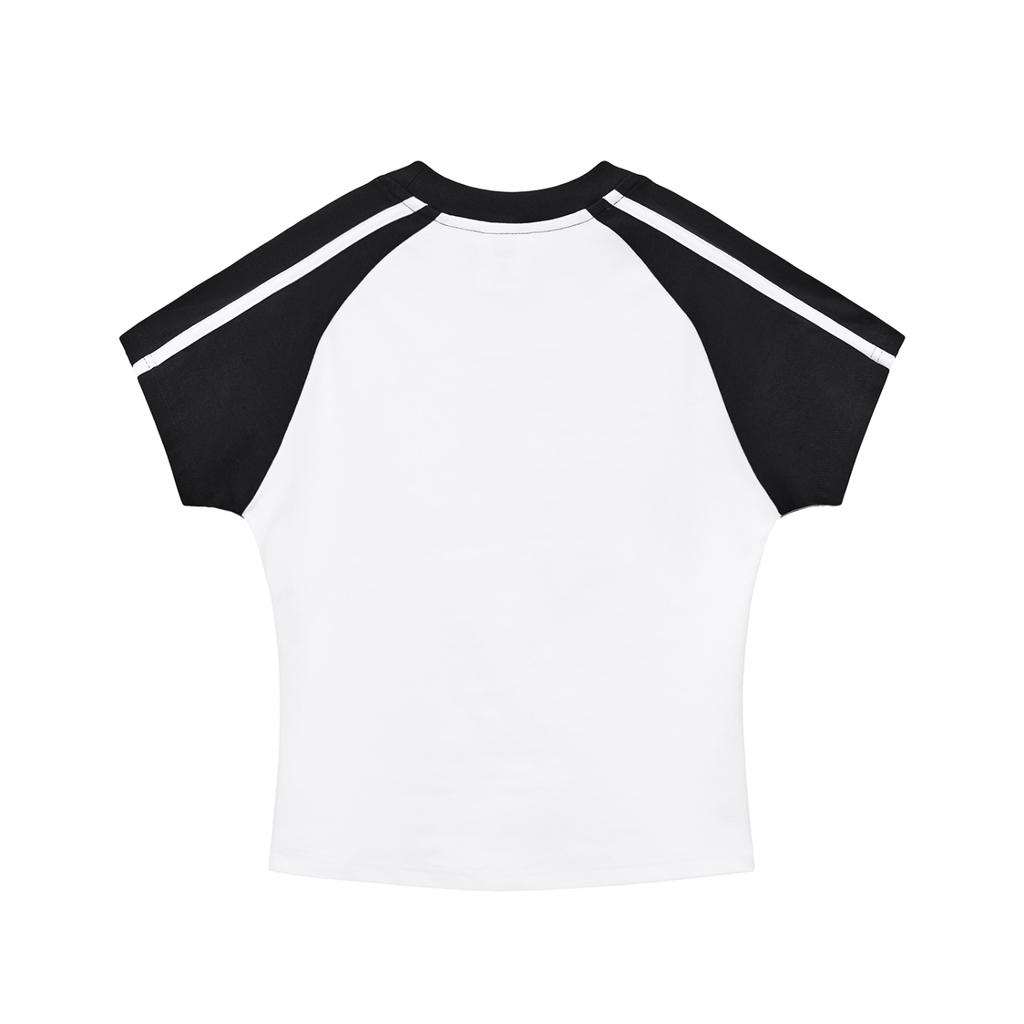 Chosen Grace - Black and White Women’s Baby Tee