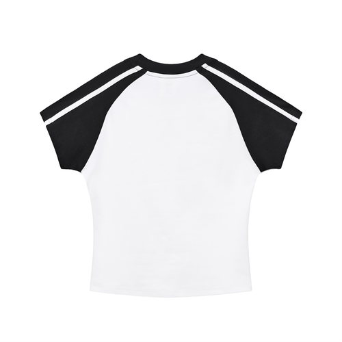Chosen Grace - Black and White Women’s Baby Tee