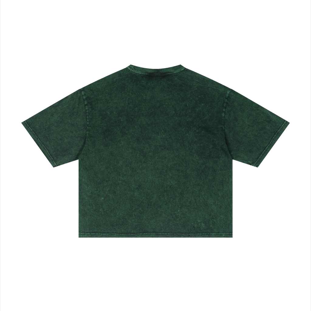 Christ Alone - Vintage Brown Cropped Tee