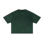 Christ Alone - Vintage Brown Cropped Tee