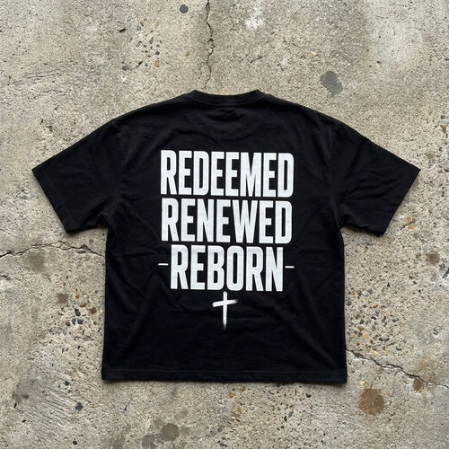 Bible Pay - Graphic Black Boxy Tee