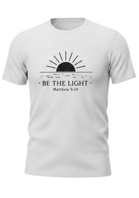 Load image into Gallery viewer, Be the Light unisex T- shirt Christian Apparel