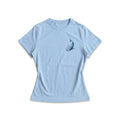 Deep Waters - Sky Blue Fitted Tee