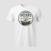 Load image into Gallery viewer, 🎣 Andrew Peter's Bait &amp; Tackle T-Shirt 🎣