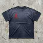 Steadfast - Vintage Charcoal Heavyweight Tee