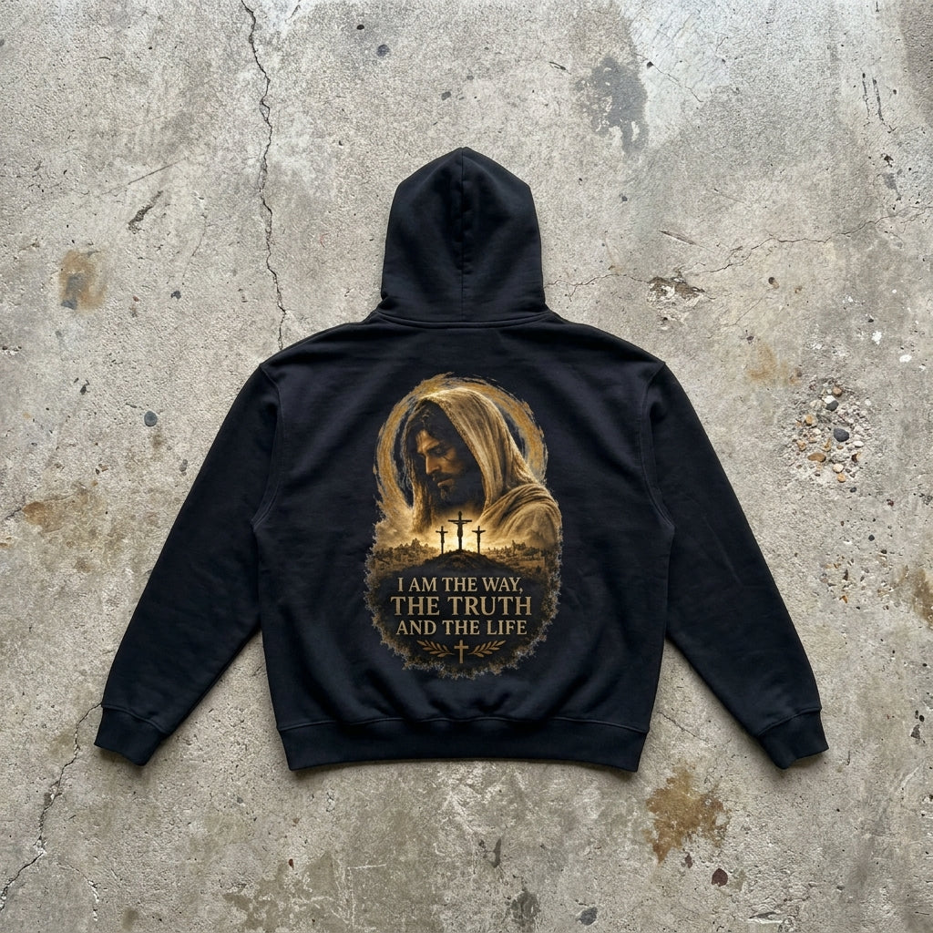 Waymaker - Vintage Black Zip Hoodie