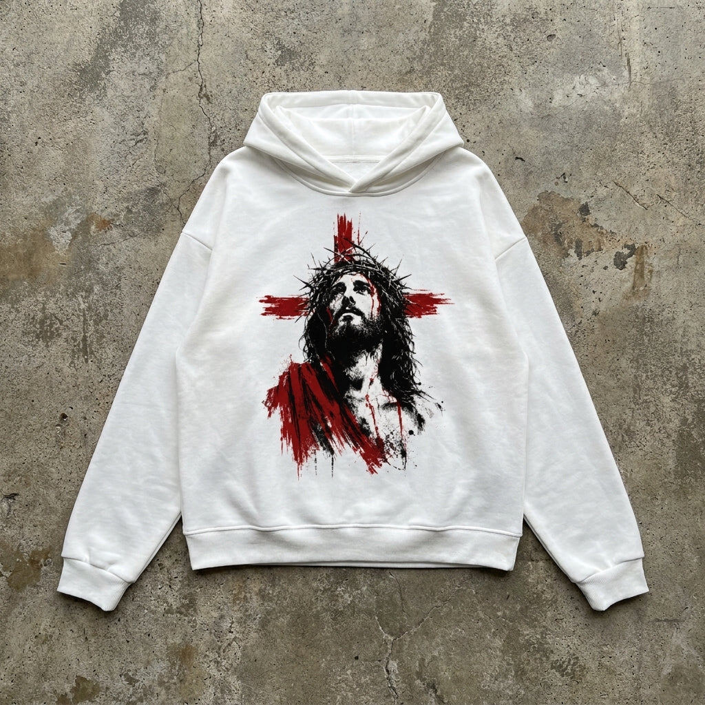 Nothing But Jesus - Boxy Hoodie