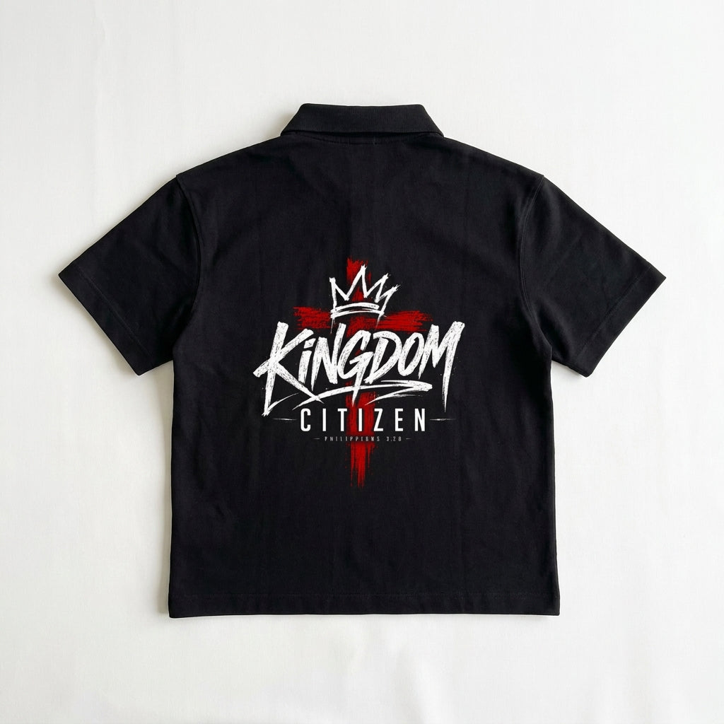 Kingdom Citizen - Premium Pique Polo