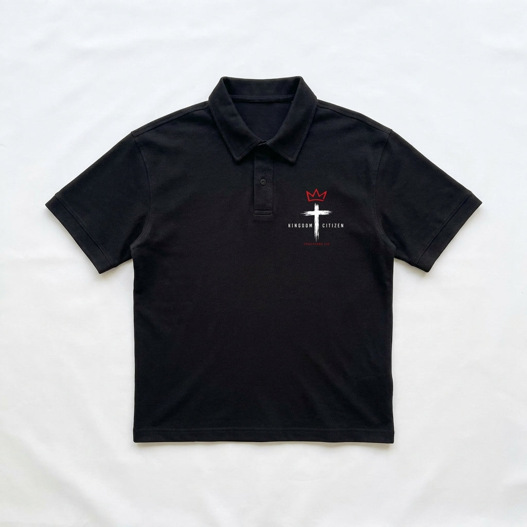 Kingdom Citizen - Premium Pique Polo