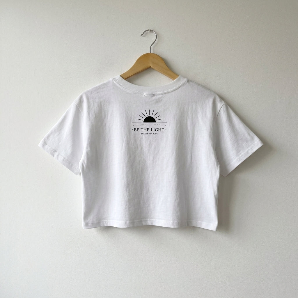 Be The Light Women’s Crop Tee