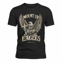 Load image into Gallery viewer, Mount Up on Wings as Eagles Isaiah 40:31 Tee
