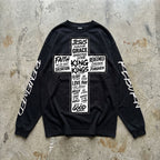 Redeemed Cross - Washed Black Long Sleeve