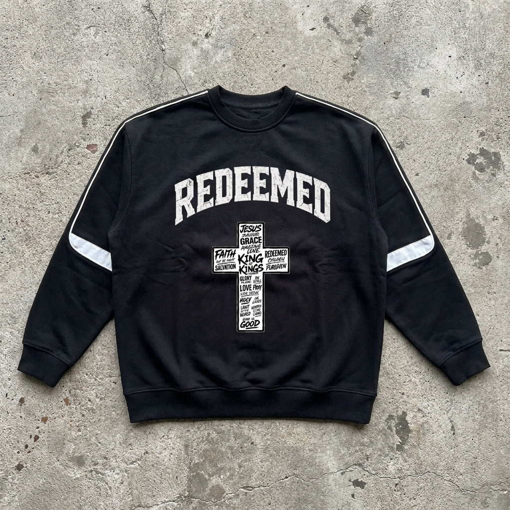 Redeemed Renewed Reborn Crewneck