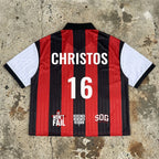 Christos FC - Red Stripe Soccer Jersey