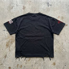 Servus Dei - Distressed Black Graphic T-Shirt