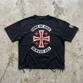Servus Dei - Distressed Black Graphic T-Shirt