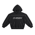 Chosen Renewal - Black Contrast Stitch Hoodie