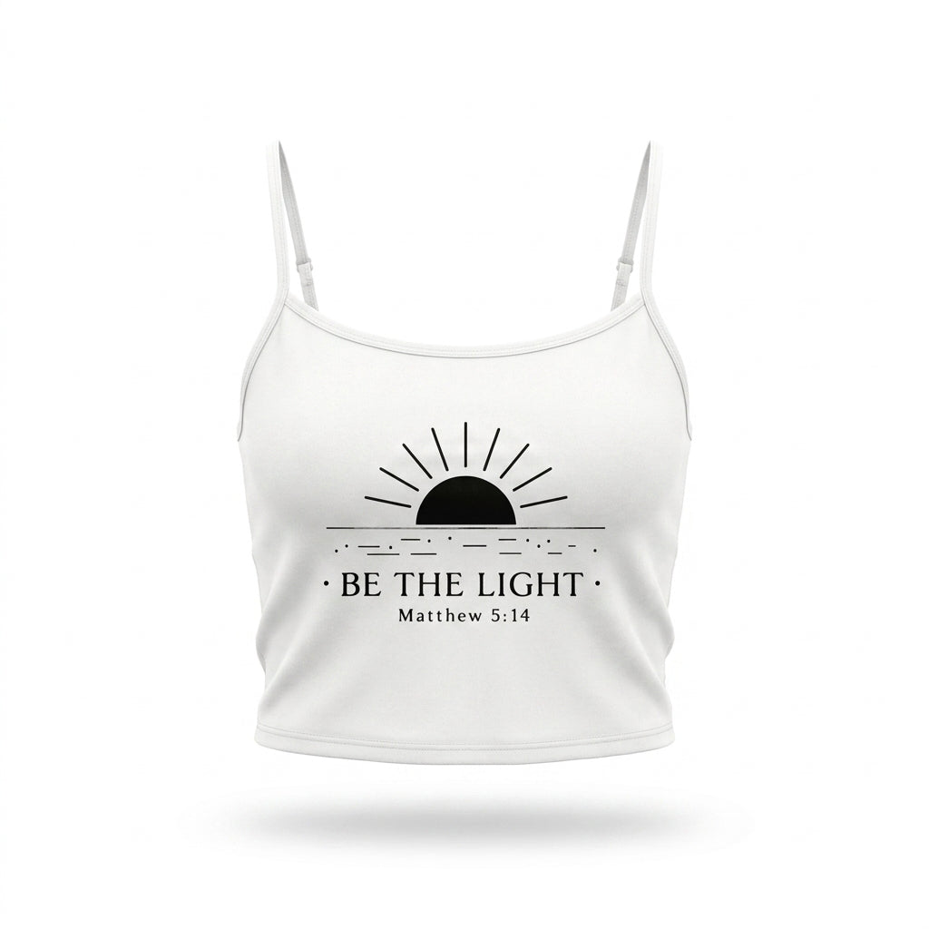 Be The Light - Fitted Cami Tank