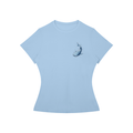 Deep Waters - Sky Blue Fitted Tee