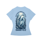 Deep Waters - Sky Blue Fitted Tee