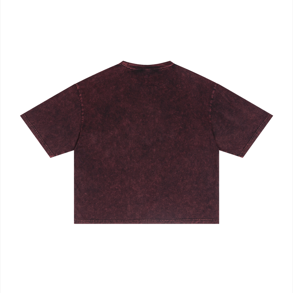 Christ Alone - Vintage Brown Cropped Tee