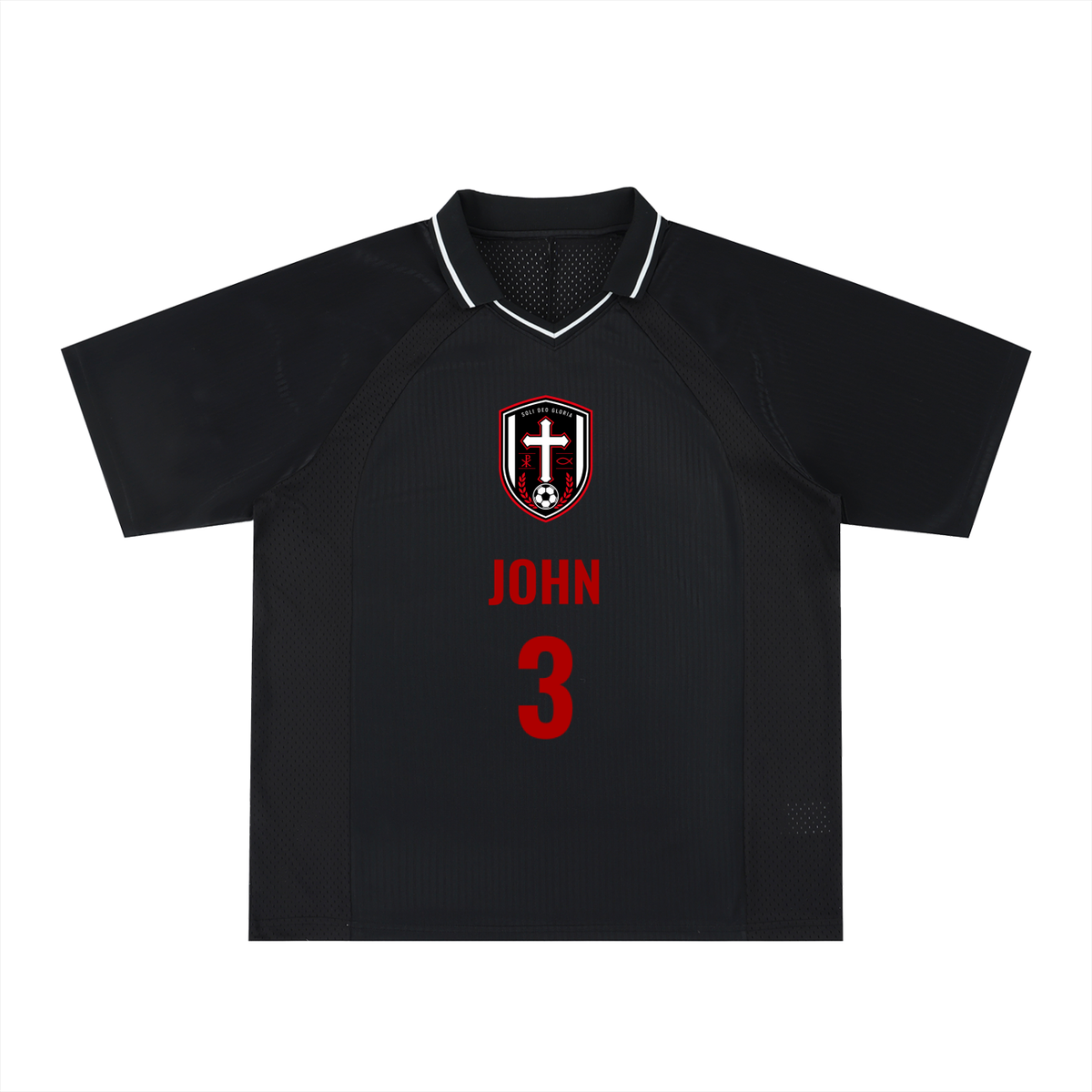 Redeemed FC - Black Match Jersey
