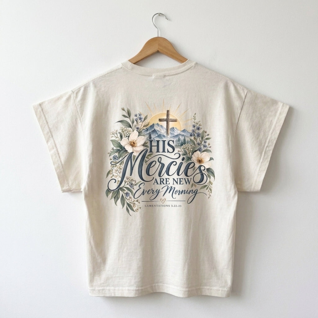 New Every Morning - Classic White Tee