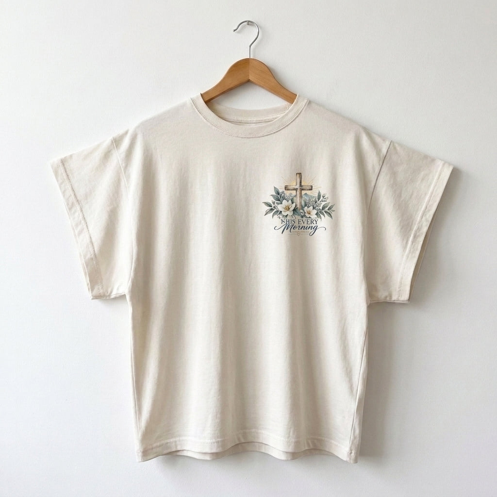 New Every Morning - Classic White Tee