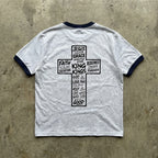 Anchored in Jesus Ringer Tee
