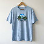 Be Still - Light Blue Graphic Tee