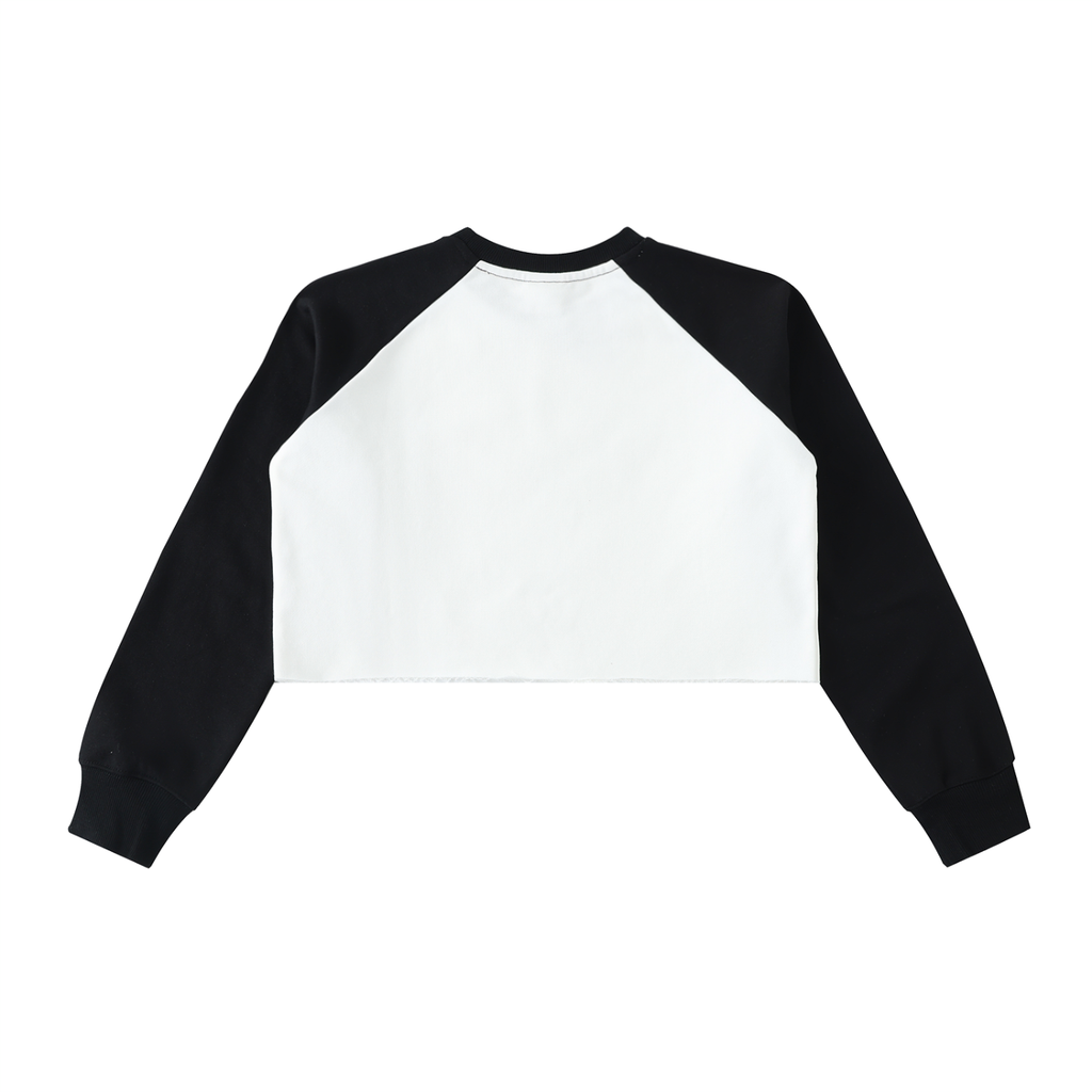 Be The Light - Cropped Raglan Crewneck