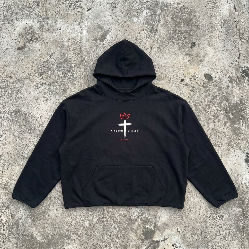 Kingdom Citizen - Gather Hem Hoodie