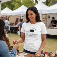 Load image into Gallery viewer, ✨ Be the Light T-shirt Christian Apparel