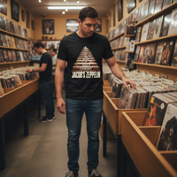 Load image into Gallery viewer, ✨ Jacob's Zeppelin 'Stairway to Heaven' Graphic T-Shirt - Where Faith Meets Style 🙏