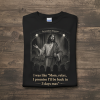 Load image into Gallery viewer, Resurrection "3 Days Max" 🙏✨ dark tee
