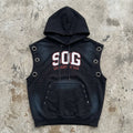 Sons Of God - Utility Sleeveless Hoodie